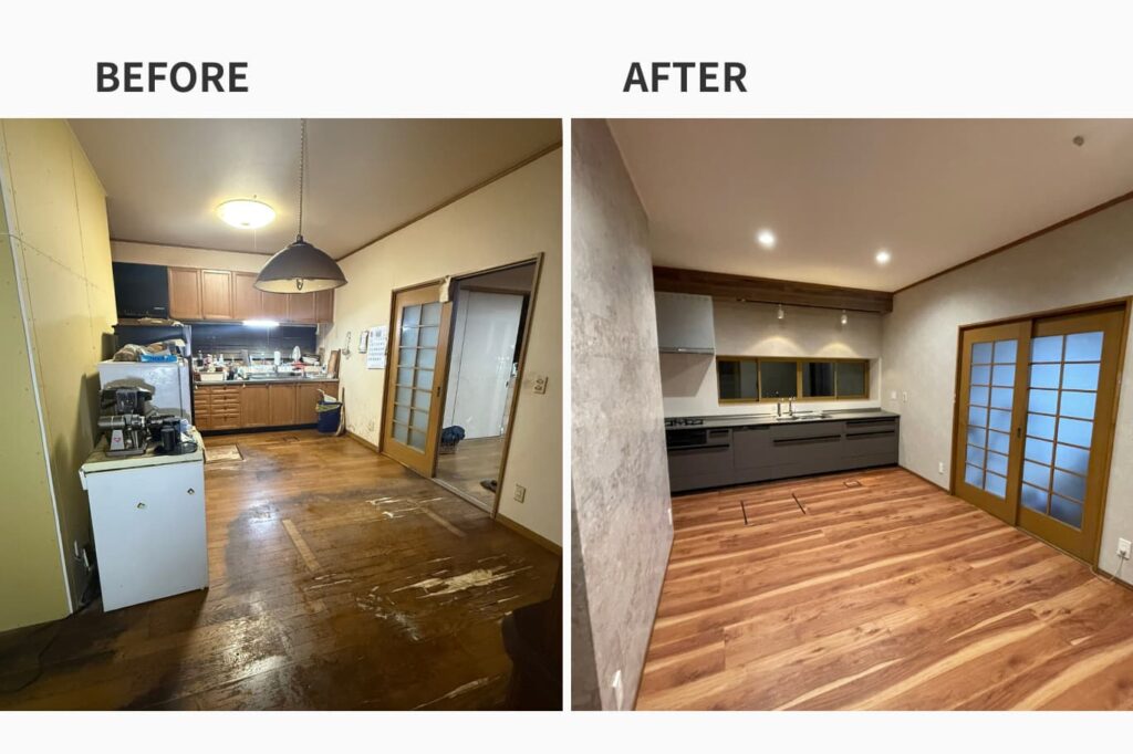 ダイニングキッチンリフォーム(八戸市)