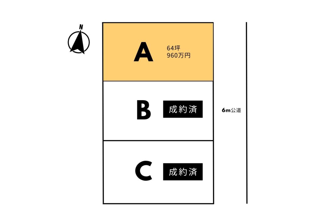 八戸市尻内町 A区画