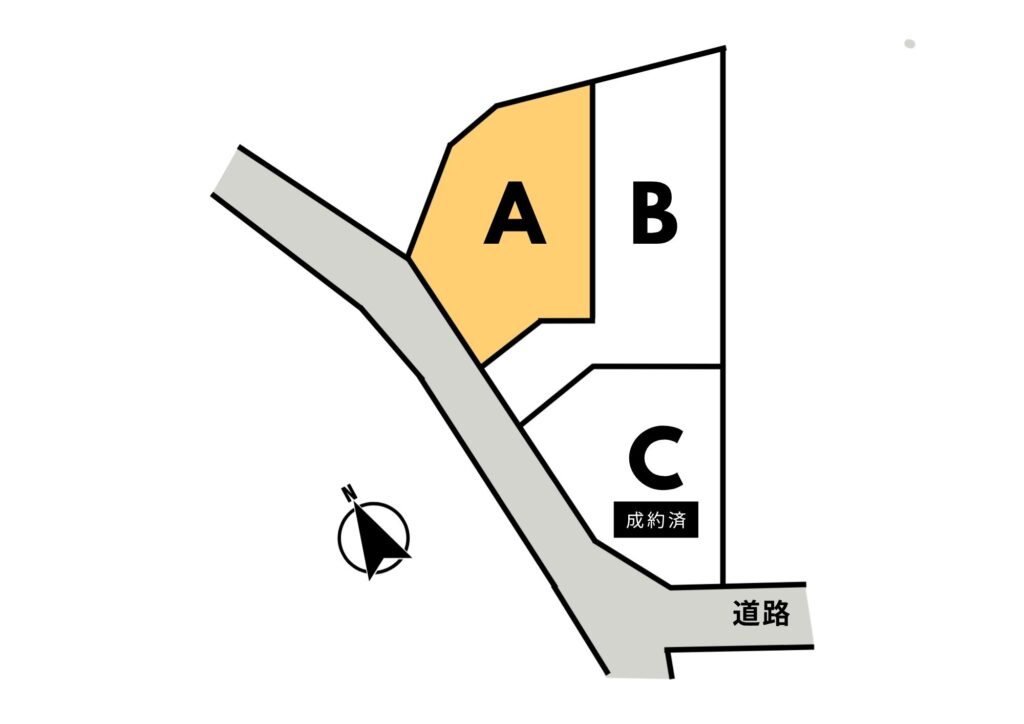 八戸市長者2丁目ビレッジ A区画(建築条件付き)