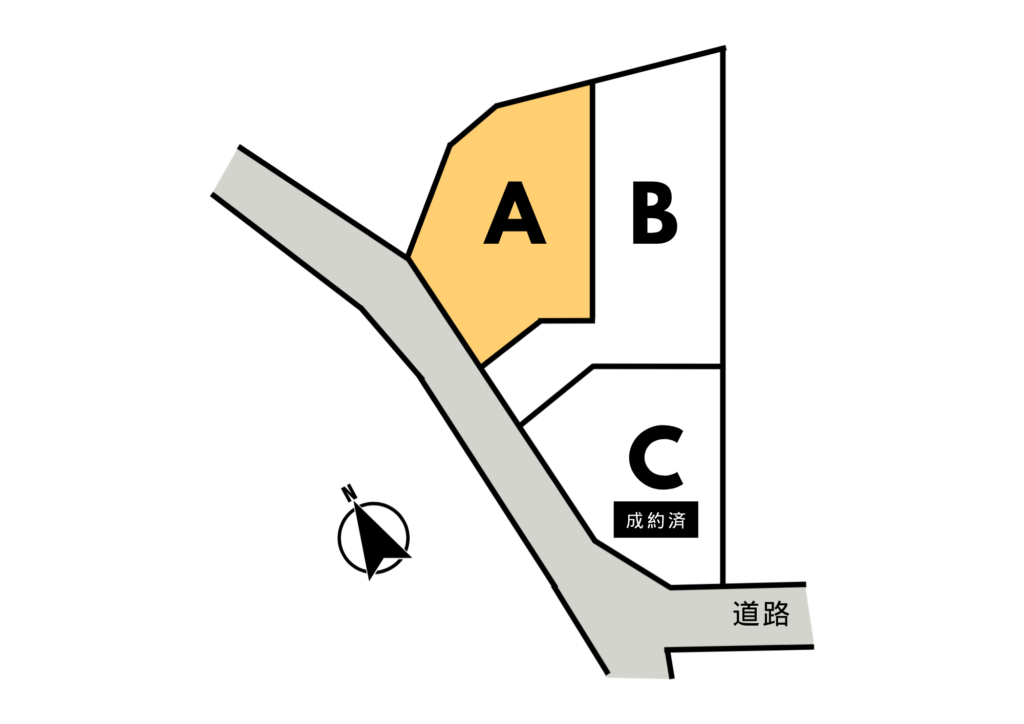 八戸市長者2丁目ビレッジ A区画(建築条件付き)