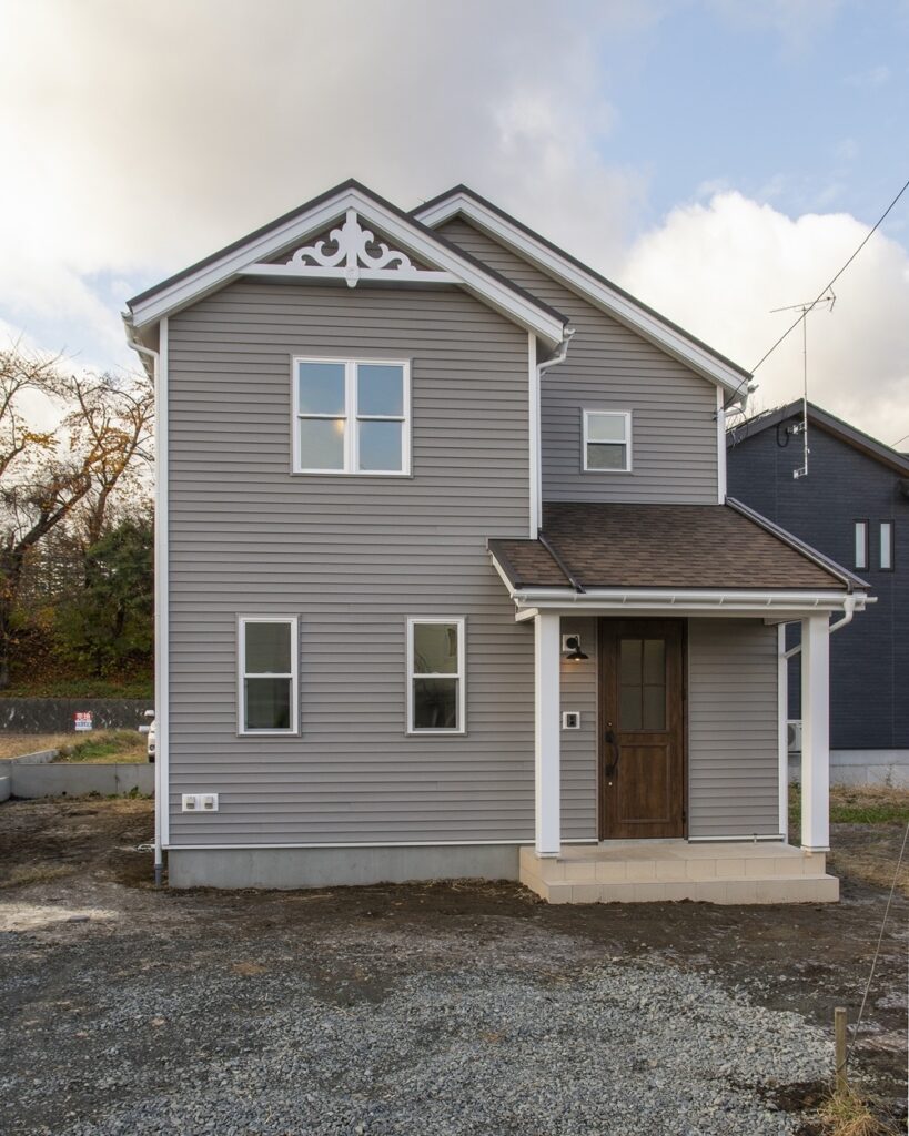 お家外観シリーズ　vol.3　グレー系のお家